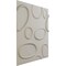 Ekena Millwork 19 5/8in. W x 19 5/8in. H Felix EnduraWall Decorative 3D Wall Panel Covers 2.67 Sq. Ft. WP20X20FEGBW - alternate 6